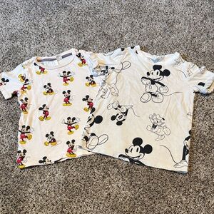 H&M Mickey Mouse Shirts